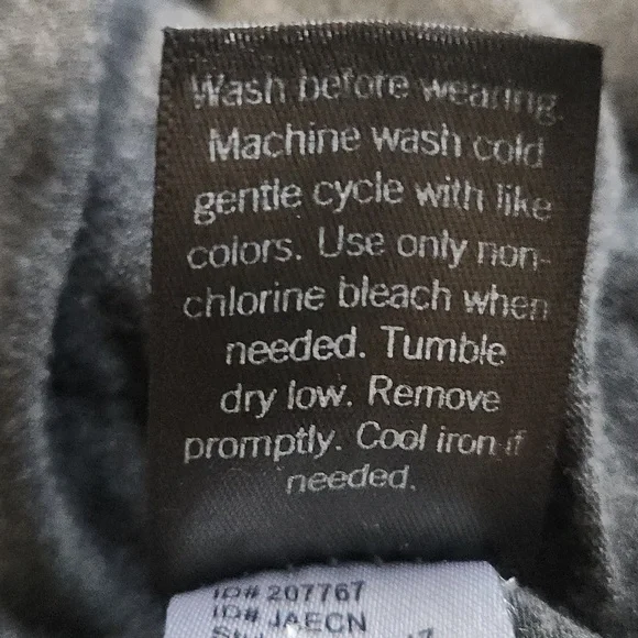 Women's Vera Wang Nightgown Black And Gray - Picture 12 of 13